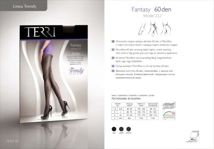 Terri Lineatrendy Fantasy60 Den 212   Catalog | Pantyhose Library